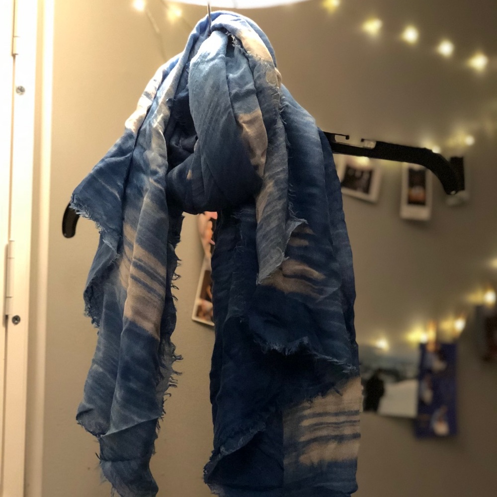 Light Blue Scarf